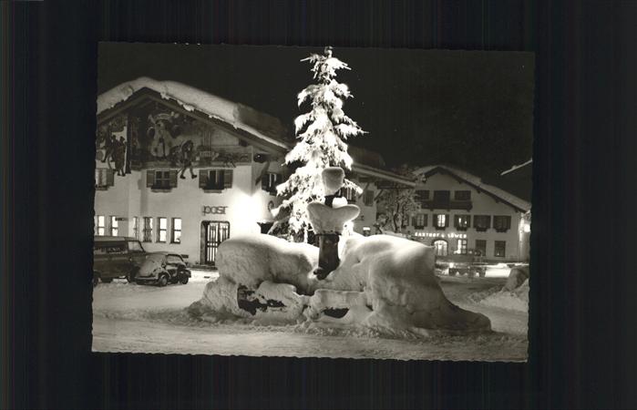 Reit Winkl Post Dorfbrunnen