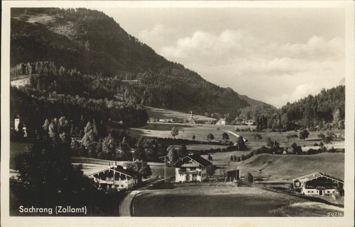 Sachrang Chiemgau Gesamtansicht