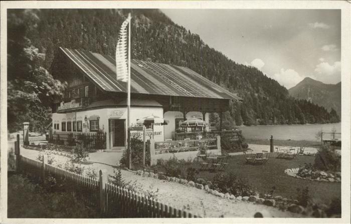 Walchensee Kaffee Restaurant Bucherer