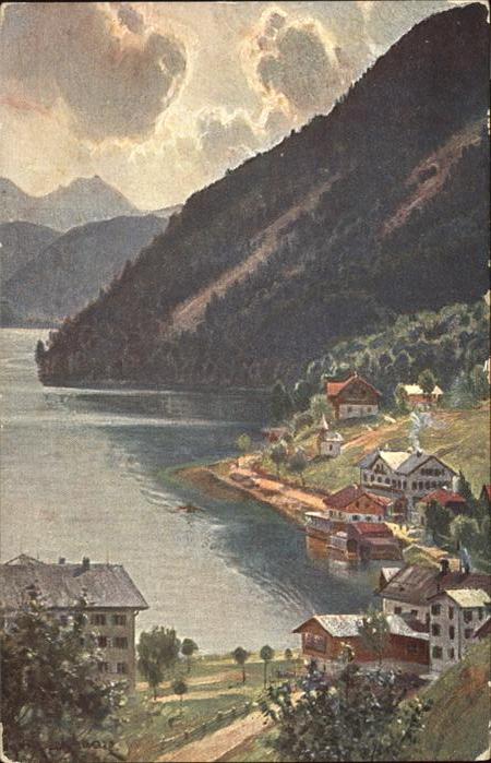Urfeld Walchensee Panorama