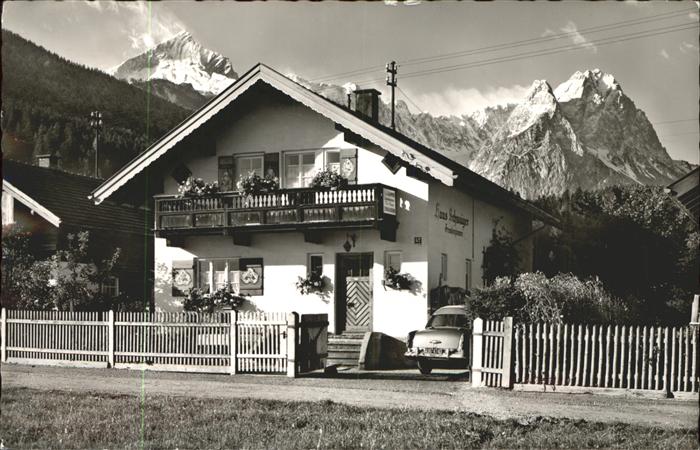 GARMISCH-PARTENKIRCHEN Bayern Gaestehaus Schwaiger