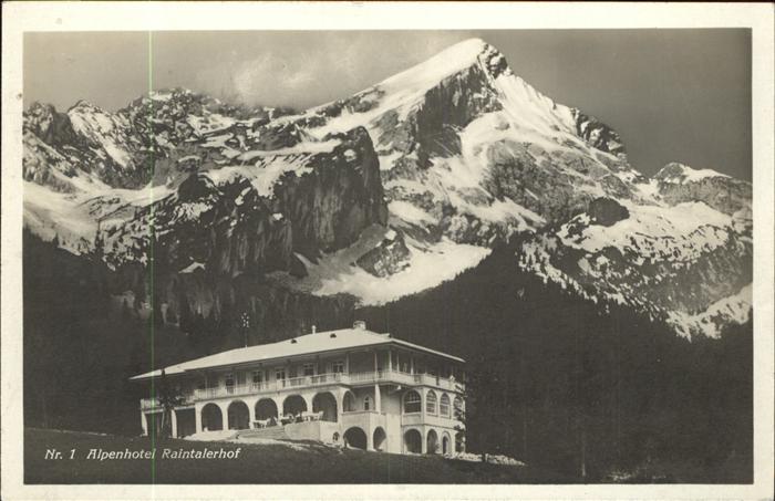 GARMISCH-PARTENKIRCHEN Bayern Alpenhotel Raintalerhof