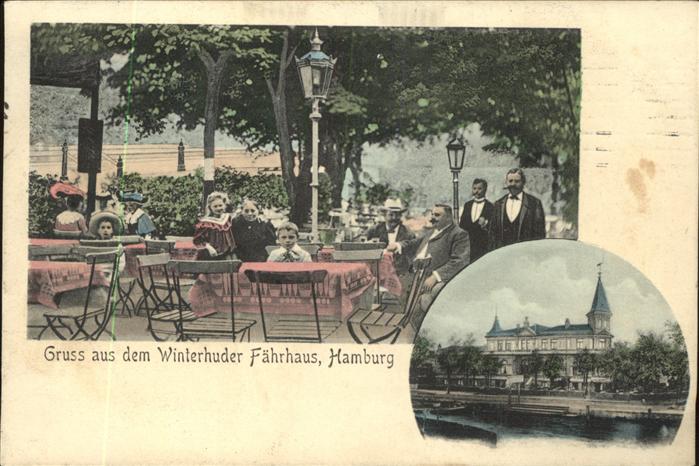 HAMBURG  CITY Winterhuder Faehrhaus
