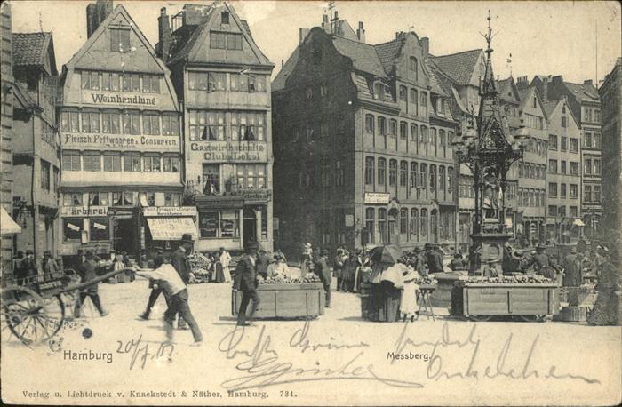 HAMBURG  CITY Partie am Messberg