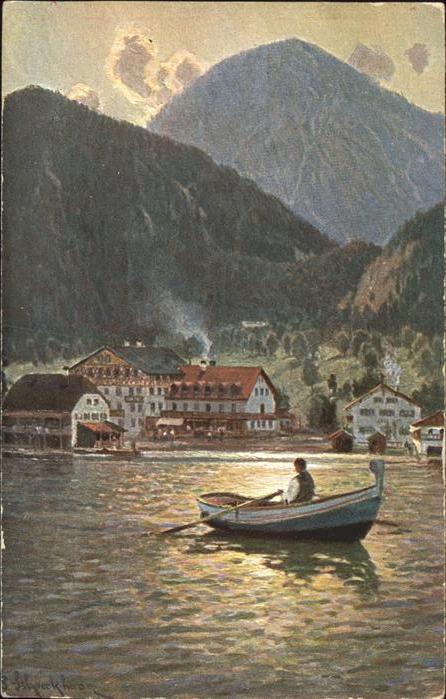 Walchensee Bootspartie am Walchensee
