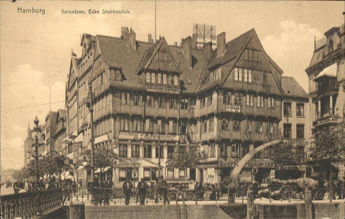 HAMBURG  CITY Vorsetzen Ecke Stubbenhuk