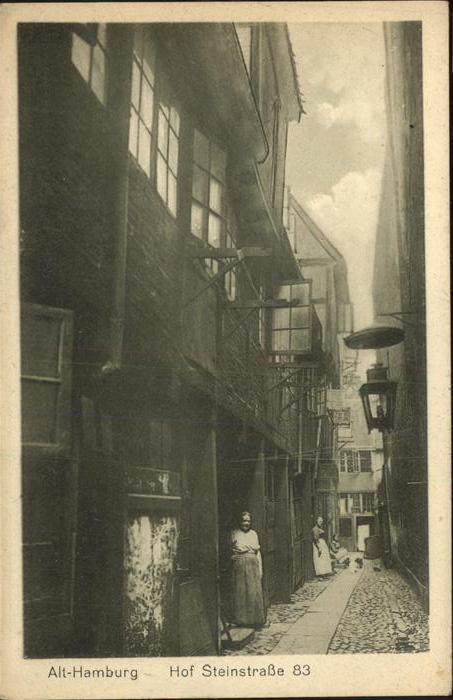 HAMBURG  CITY Hof Steinstrasse 83