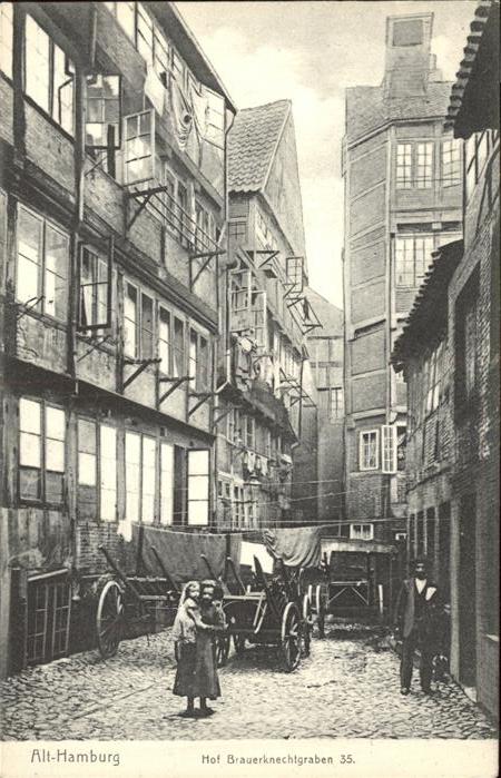 HAMBURG  CITY Hof Bauerknechtgraben 35