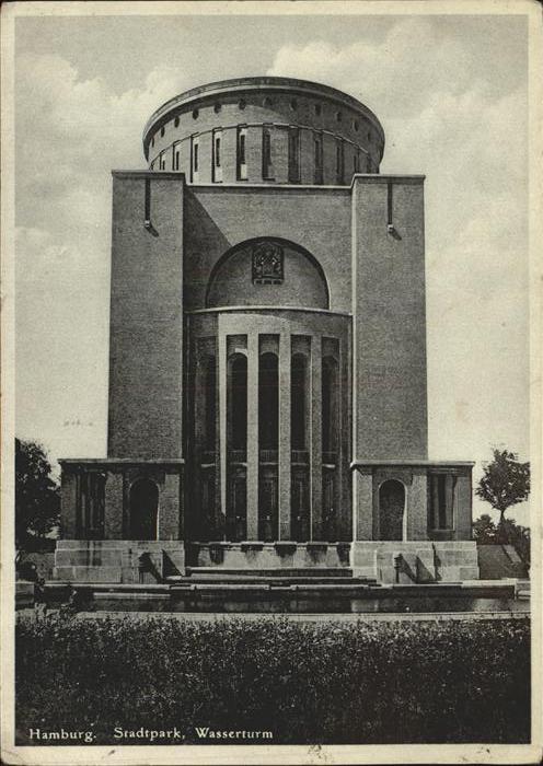 HAMBURG  CITY Stadtpark Wasserturm