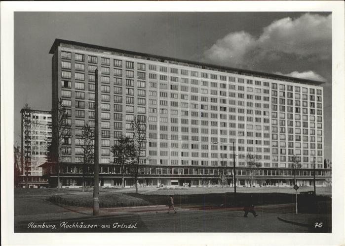 HAMBURG  CITY Hochhaeuser am Grindel