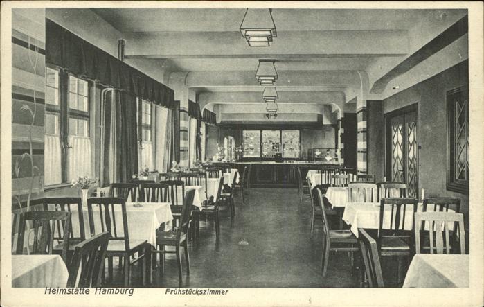 Hamburg Heimstätte Frühstückszimmer