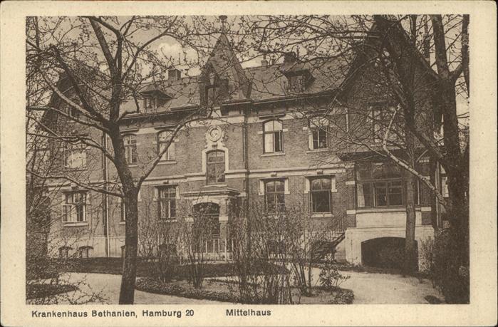 HAMBURG  CITY Krankenhaus Bethanien Mittelhaus