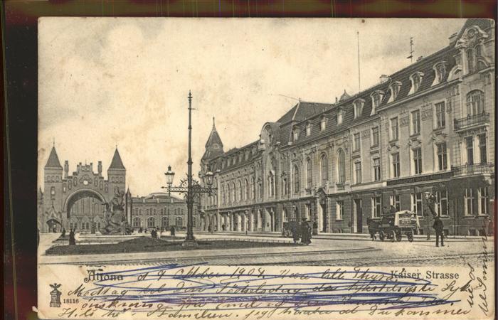 Altona Hamburg Kaiserstrasse Stadttor