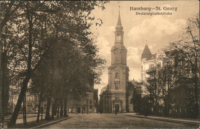 HAMBURG  CITY St. Georg Dreieinigkeitskirche
