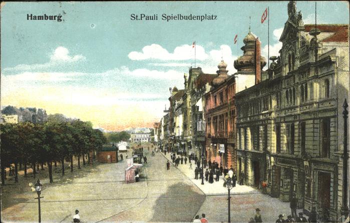 HAMBURG  CITY St. Pauli Spielbudenplatz