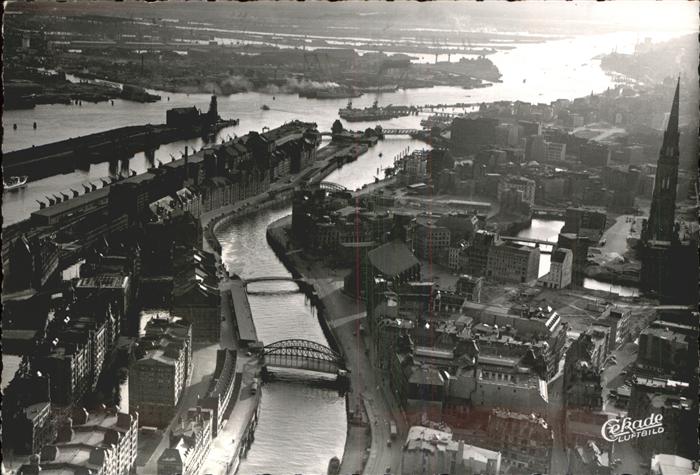 HAMBURG  CITY Fliegeraufnahme