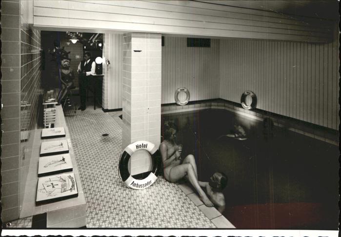 HAMBURG  CITY Hotel Ambassador Schwimmbad