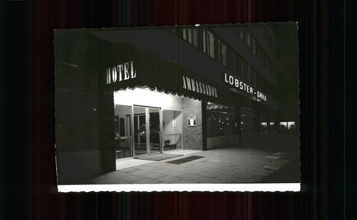 HAMBURG  CITY Hotel Ambassador Lobster Grill