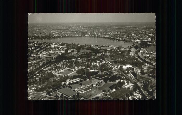 HAMBURG  CITY Fliegeraufnahme