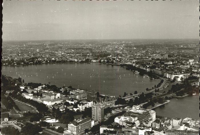 HAMBURG  CITY Fliegeraufnahme