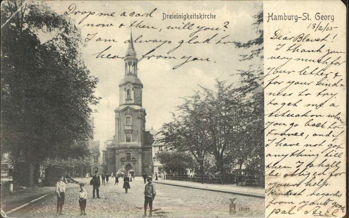 HAMBURG  CITY St.Georg Dreieinigkeitskirche