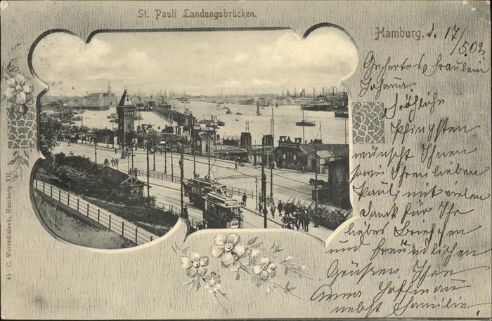 Hamburg St.Pauli Landungsbrücke