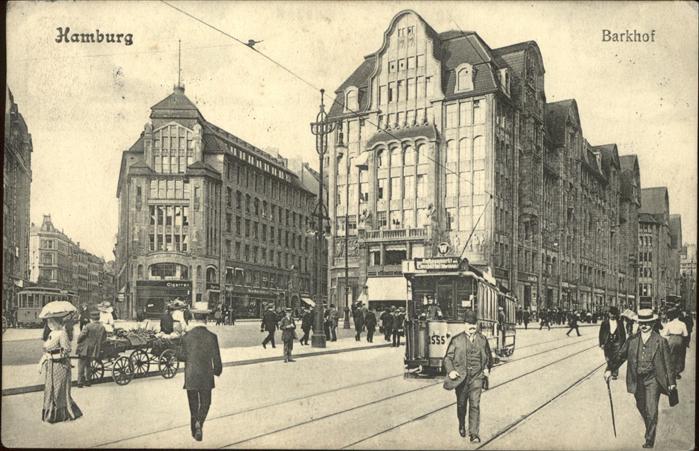 Hamburg Barkhof Strassenbahn