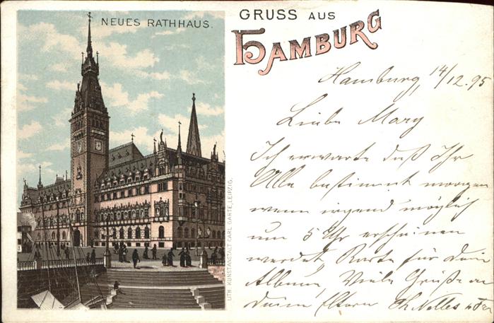 Hamburg Neues Rathaus
