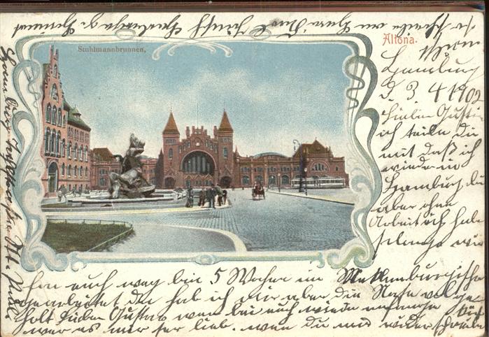 Altona Hamburg Stuhlmannsbrunnen