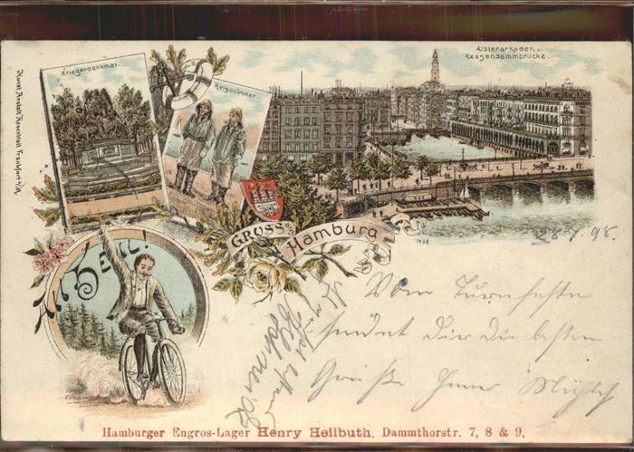 Hamburg Engros Lager Henry Heilbuth Dammthorstr