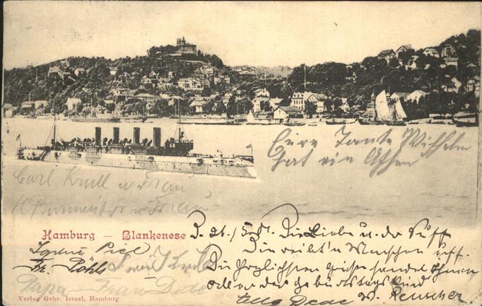 HAMBURG  CITY Blankenese Damofschiff