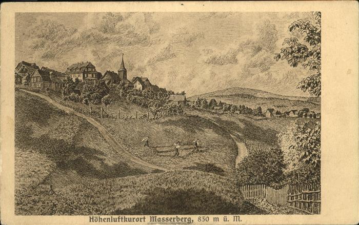 Masserberg Hildburghausen Thueringen Hoehenluftkurort