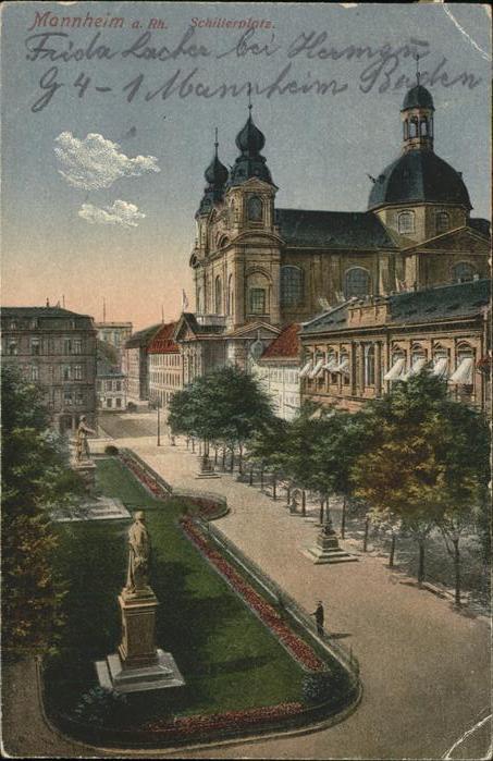 MANNHEIM BW Schillerplatz