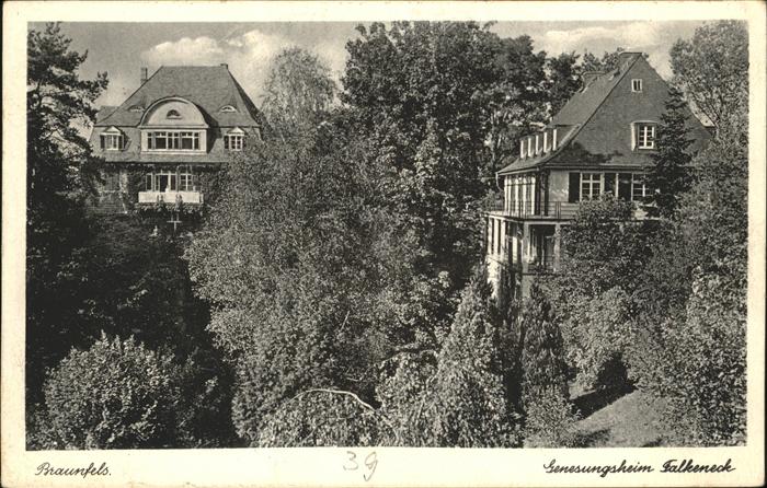 Braunfels Genesungsheim Falkeneck