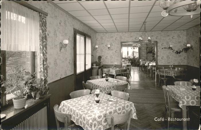 Waldbreitbach Wied Cafe Restaurant  Elsbachtal Gastraum