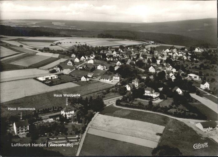 Hardert Fliegeraufnahme Haus Sonneneck Haus Wal