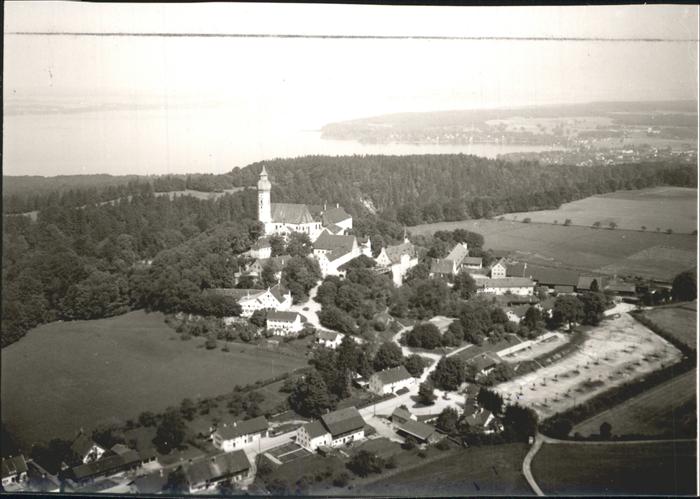 Andechs Kloster Andechs Fliegeraufnahme