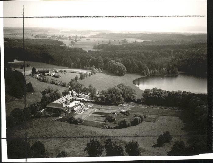 Weilheim Oberbayern Haasee Fliegeraufnahme