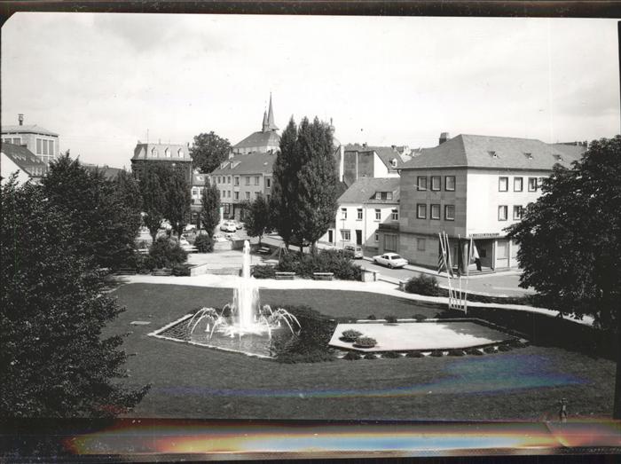 Bitburg Brunnen Marktplatz