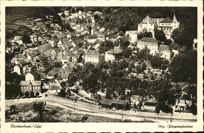 Blankenheim Eifel Fliegeraufnahme