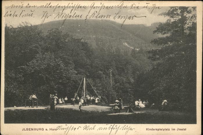 Ilsenburg Harz Kinderspielplatz Jsetal
