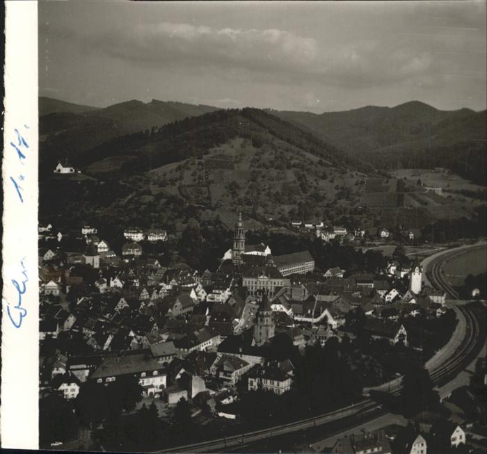 Gengenbach Fliegeraufnahme