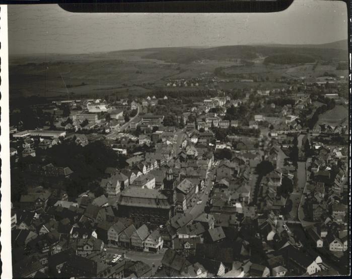 Lauterbach Hessen Stadt Fliegeraufnahme