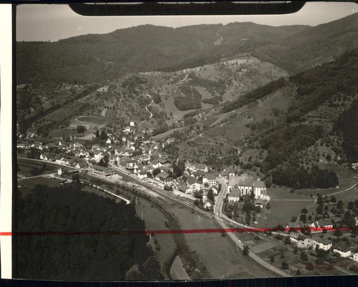 Lautenbach Durbach Fliegeraufnahme