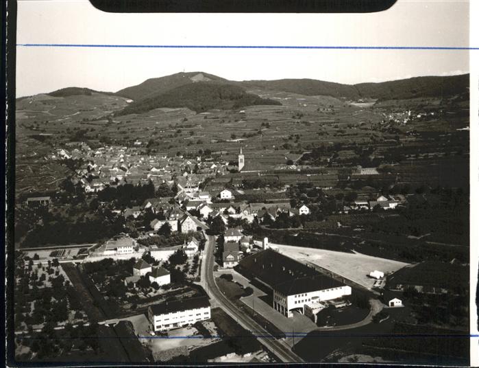 Oberrotweil Fliegeraufnahme