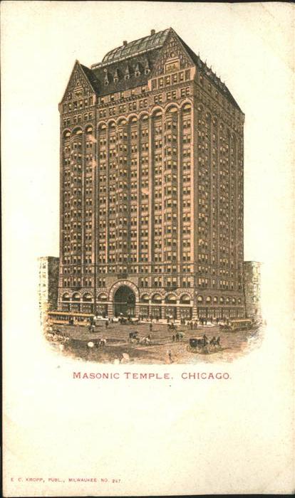 Chicago Illinois Masonic Temple