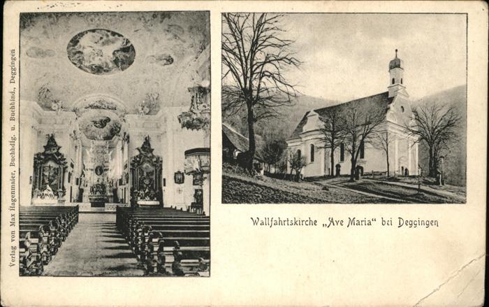 Deggingen Geislingen Goeppingen BW Wallfahrtskirche Ave Maria