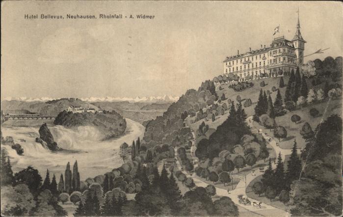 Neuhausen Rheinfall Hotel Bellevue Alpenblick