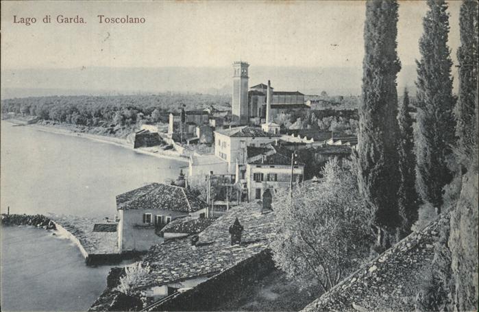 Maderno Lago di Garda Partie am Ufer Kirche