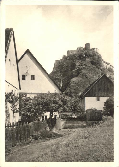 Aussig Tschechien Malerwinkel Burg Schreckenstein